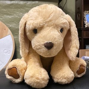 Stuffed plush puppy 🐶 Golden Retriever/ Yellow Lab